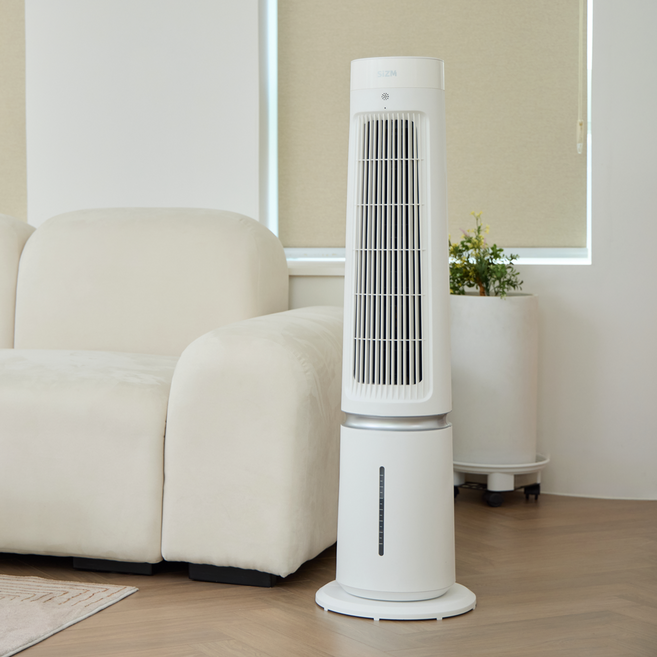 <초특가!한정수량!>시즘 에어쿨러 하이브리드 리모컨 냉풍기 날개없는 선풍기 사무실 가정 카페 캠핑 매장 업소용