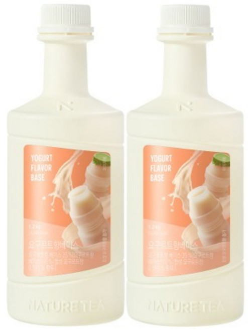 네이쳐티 요구르트향 베이스 1.2KG 2개세트, 2개