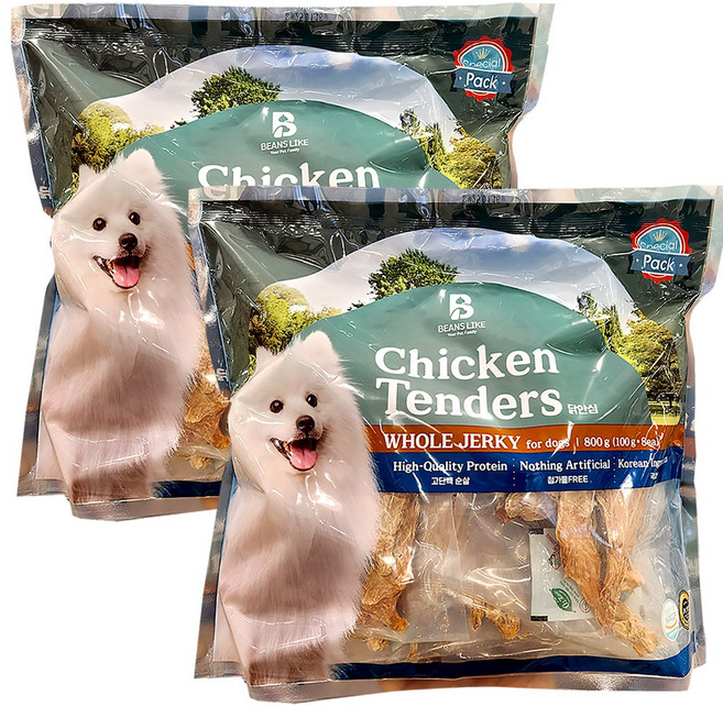 빈즈라이크 닭안심 800G, 2개