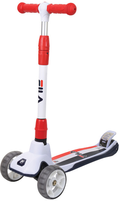 어린이 킥보드 JR 120 세발 접이식 높낮이조절 스쿠터 아동용 씽씽이, 1개, 화이트