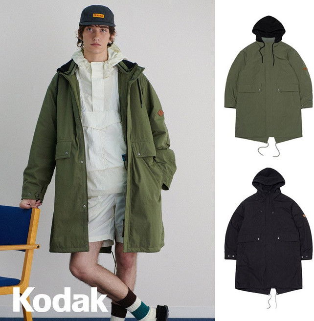 [국내백화점] 코닥 [공식](정상가 299000원) 피쉬테일 후드 패딩 자켓 (2 COLOR) 아웃도어 바람막이 자켓