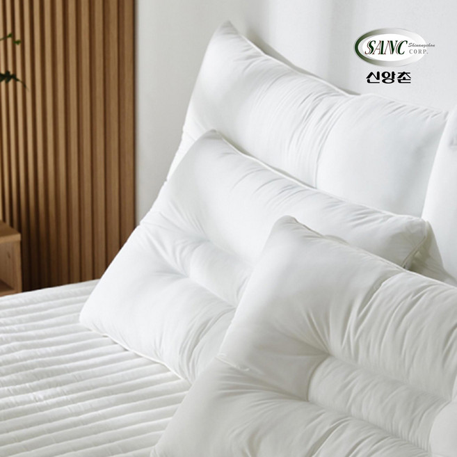 마이크로 화이버 경추 베개솜, 1개, 화이트