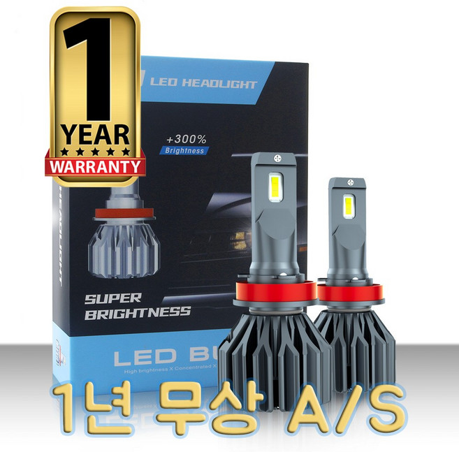 9005 할로겐용 LED전조등 헤드램프 에러프리 수입차 화물차 순정용 12V/24V겸용 2만루멘, 2개
