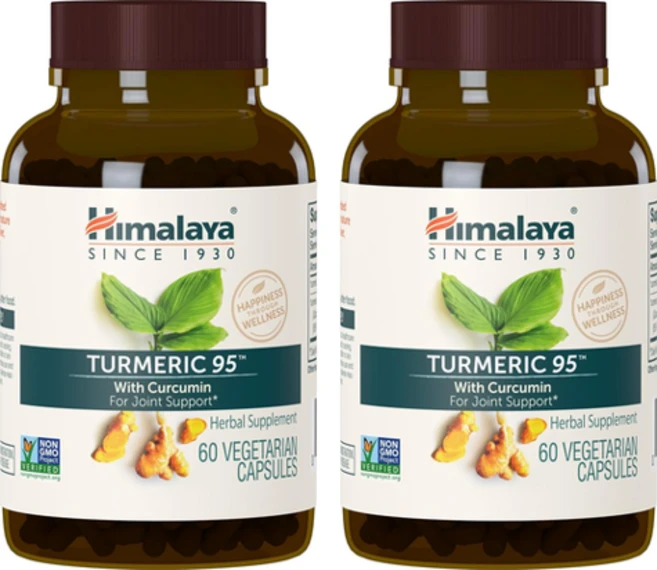 히말라야 강황 95 커큐민 60베지캡슐 2개, 60정 - 쿠팡