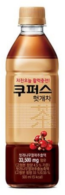 팔도 쿠퍼스 헛개차, 500ml, 1개