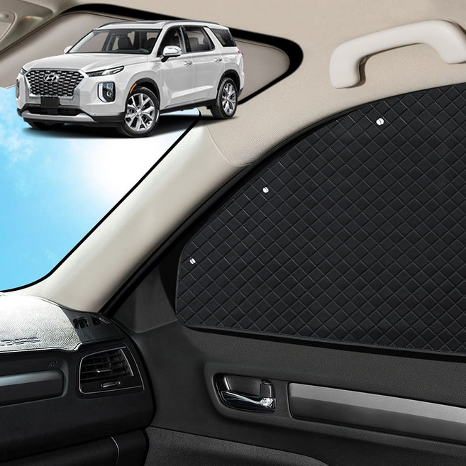 팰리세이드 햇빛가리개 1+2+3열 풀세트 차량 차박 암막 커튼 전용 호환, 1세트, 팰리세이드 18년12월~22년5월