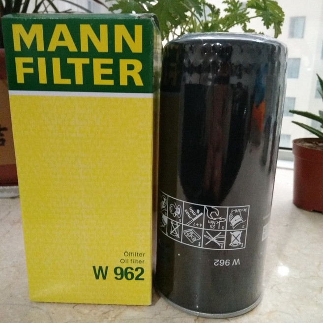 MANN FILTER W962 機油芯, 1個, 單顆價