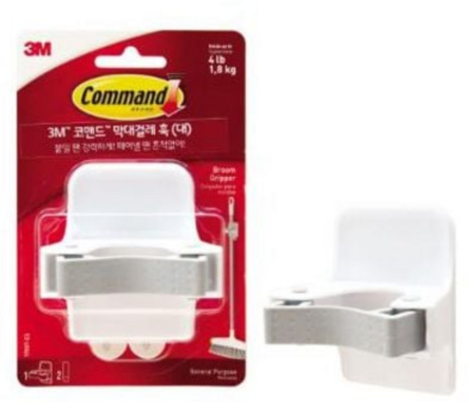 3M 코맨드 막대걸레 훅, 기본1, 1개