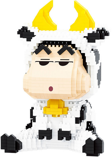 BEACON 나노블럭 미니블럭 포동이 시리즈, 02.밀크 포동, 1개