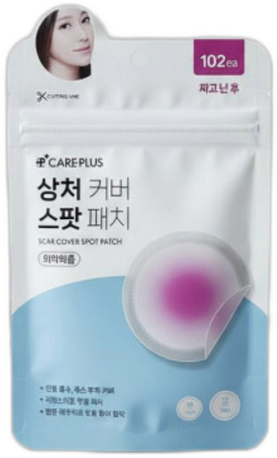 케어플러스 상처커버 스팟패치 무광패치(10mm/12mm) 여드름 점뺀후 습윤밴드 방수 뾰루지, 1개입, 1개