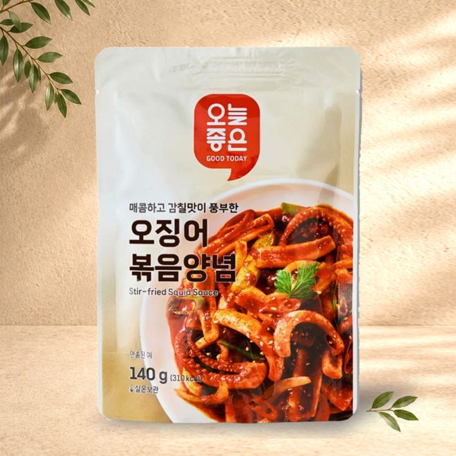 오늘좋은 오징어볶음양념 (140G), 10개, 140g