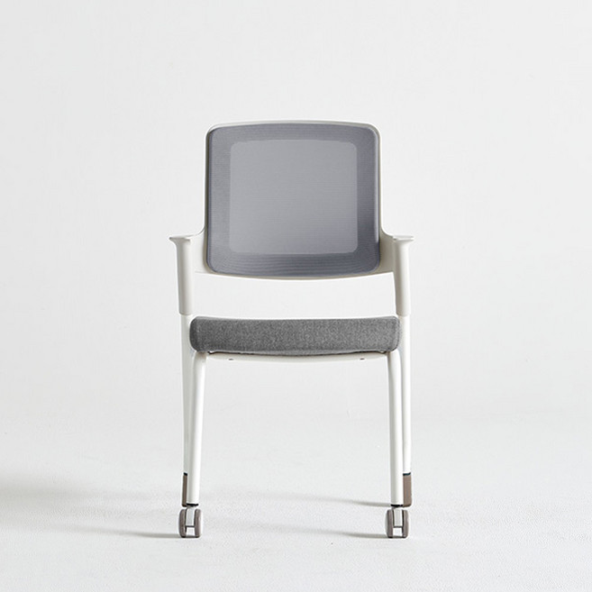 파로마 허그체어 스토리 메쉬 의자 사무실 학생 반고정 하버드 책상의자 국내제작, 블랙바디 올블랙