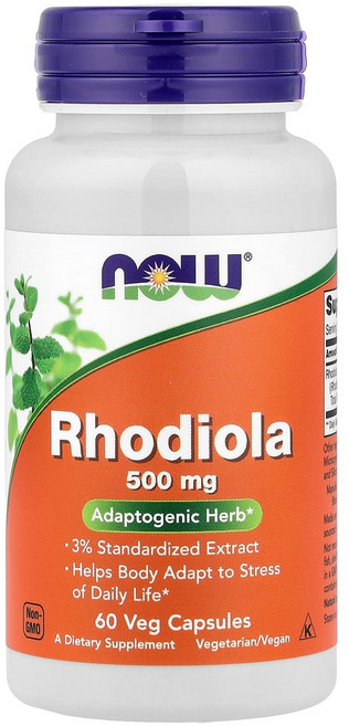 나우푸드 로디올라 500mg 베지 캡슐, 60정, 1개