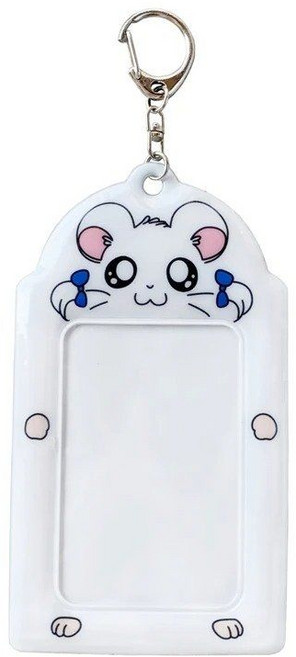 방가방가 햄토리 캐릭터 리본 증사 사진 포토카드 포카 홀더 케이스