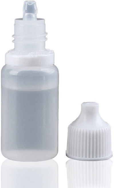 말랑말랑 뾰족캡 소분공병, 흰색캡 10ml 100개, 100개