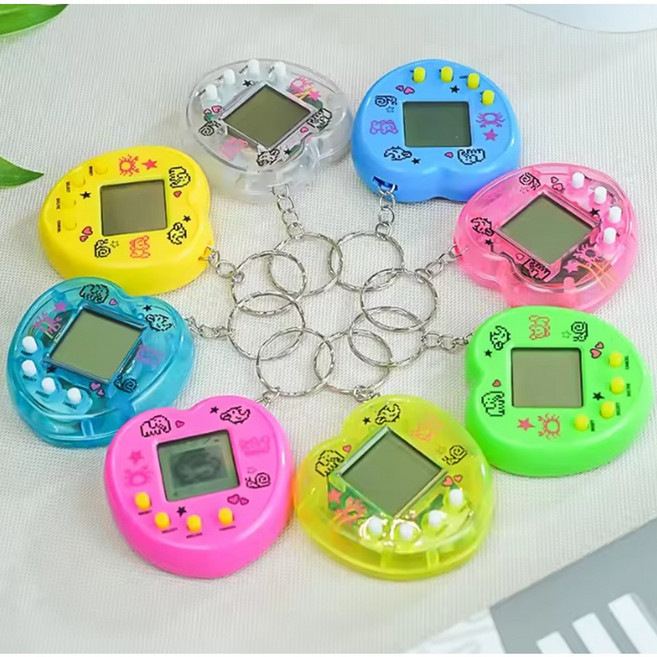 [당일출고] 다마고치 키우기 전자펫 게임기 새상품 어린이 학생용 레트로 장난감, 1개, D