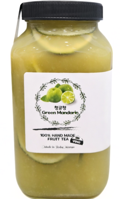 청귤청 루비망고 수제 과일청, 500g, 1개