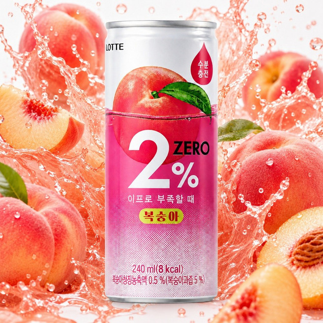 이프로 부족할때 복숭아, 60개, 240ml