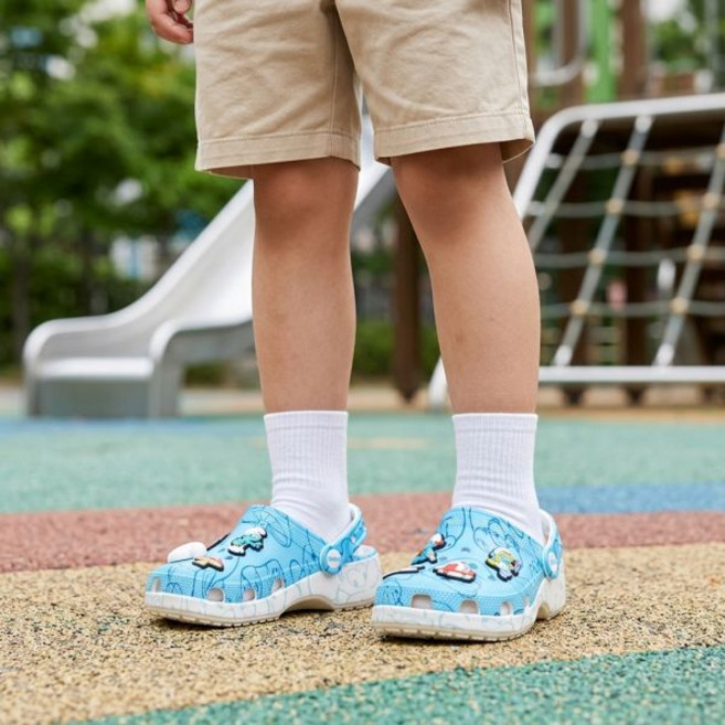 CROCS KIDS 아동 어린이 초등 스니커즈 일상화 운동화 크록스 스머프 클래식 클로그 여름 샌들 1833