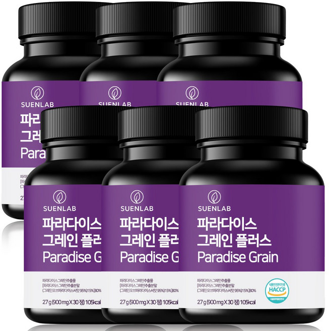 파라다이스 그레인 플러스 버닝, 6개, 30정