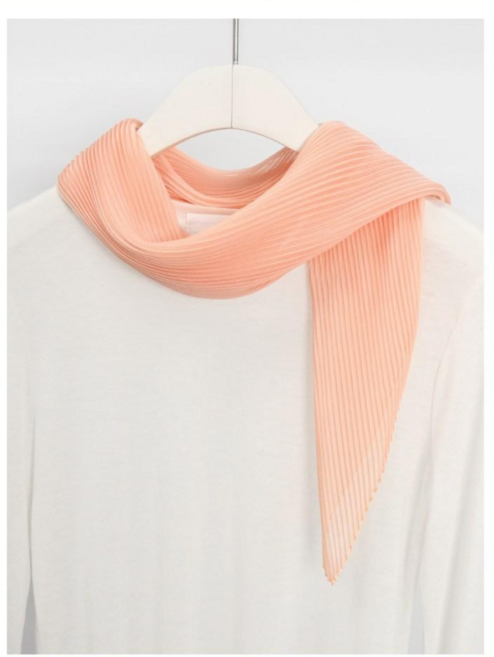 악세사리마켓 주름 원칼라 단색 목도리 미니 쁘띠 스카프
