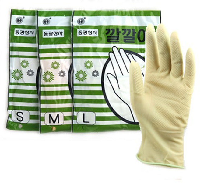 동광상사 깔깔이장갑(대 중 소), 아이보리 S(소), 1개