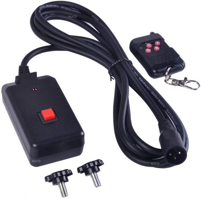 AUCD 2in1 무선 리모컨 3 핀 XLR 스모그 파티 DJ 바 무대 조명 효과 안개기 부품, 한개옵션1