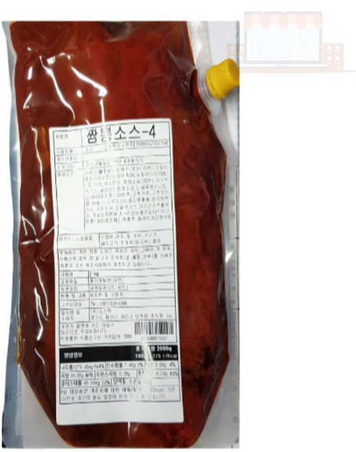 짬뽕소스 냉장 2K X6 짬뽕다데기