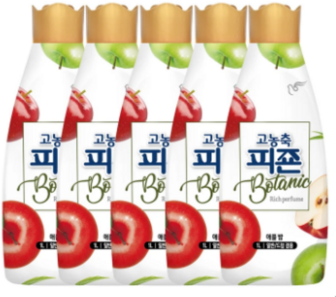 피죤 리치퍼퓸 보타닉섬유유연제1L, 1L, 5개