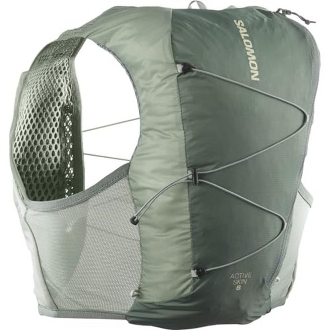 살로몬 하이드레이션 베스트 조끼 액티브 스킨8 카키