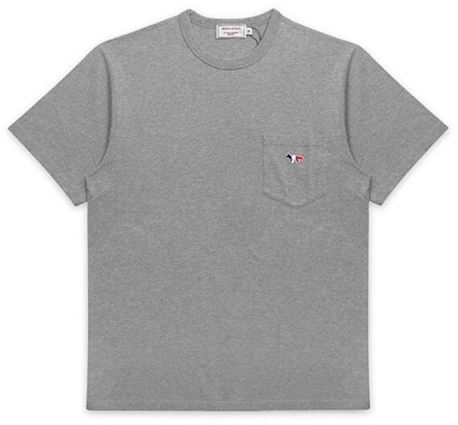 [명품]메종키츠네 MAISONKITSUNE FM00120KJ0010 H150 공용 반팔티 8681414170583957