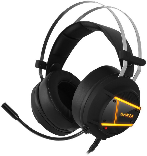 녹스(NOX) 게이밍기어 NX-3 PLUS 가상 7.1채널 게이밍 진동헤드셋 헤드셋