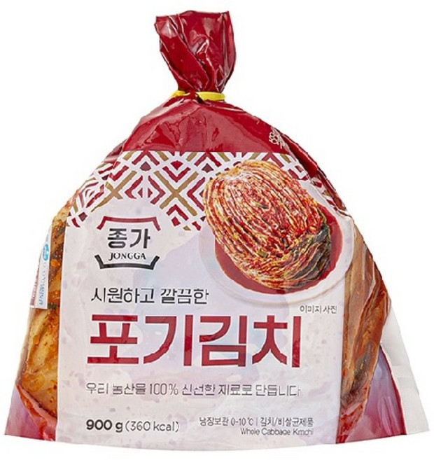 종가 포기김치 900g 1개