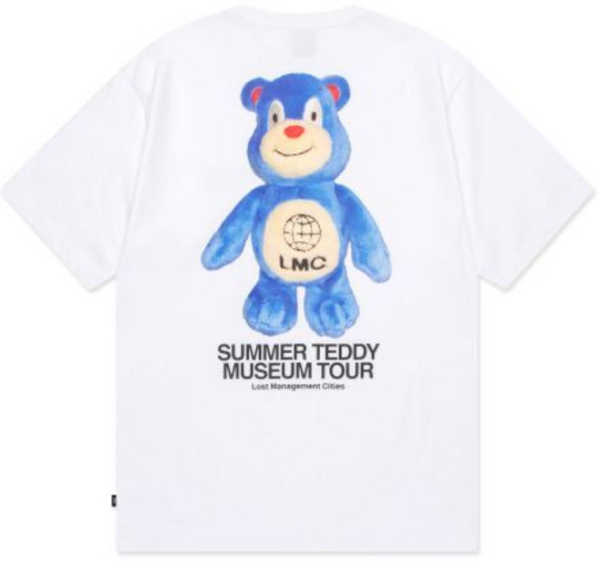lmc SUMMER TEDDY MUSEUM TOUR TEE white