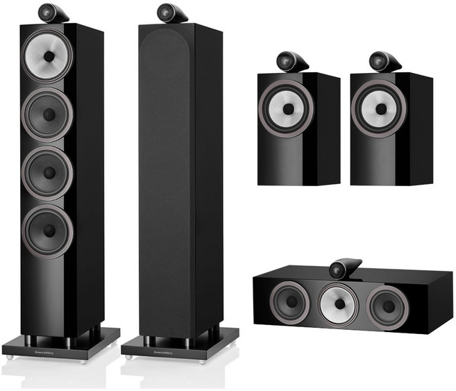 B&W(비앤더블유) 702 S3 5채널스피커(71705), Satin White