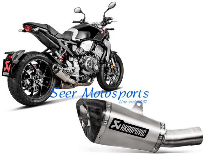Seer 18-24 HONDA CB1000R 鈦合金 蠍子管 排氣管, 1個