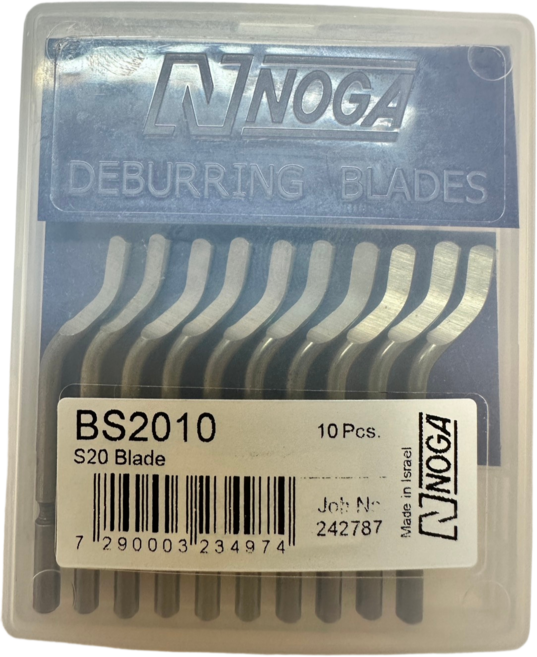NOGA BS2010 S20 去毛邊刮刀組, 10個