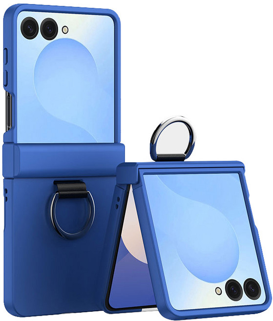 YINUO 갤럭시 z플립7 케이스 핑거링 힌지보호 PC 소재 폴더블 케이스 적용