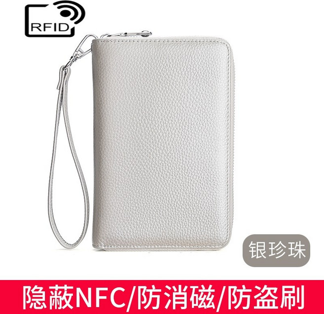 대용량 지퍼 케이스 통장 통장지갑 케이스 파우치