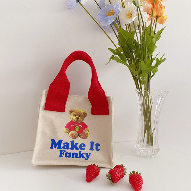 러브앤시티 잇베어 토트 미니 에코백