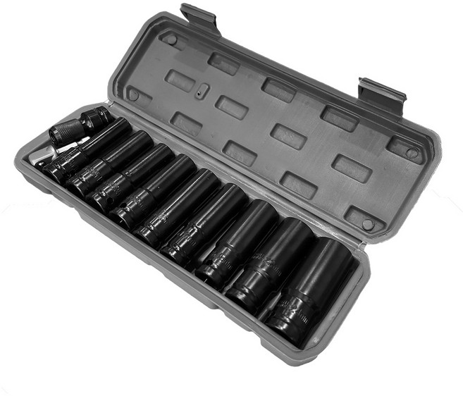 임팩 롱복스알세트 11PCS 에어임팩 에어라쳇렌치, 1개