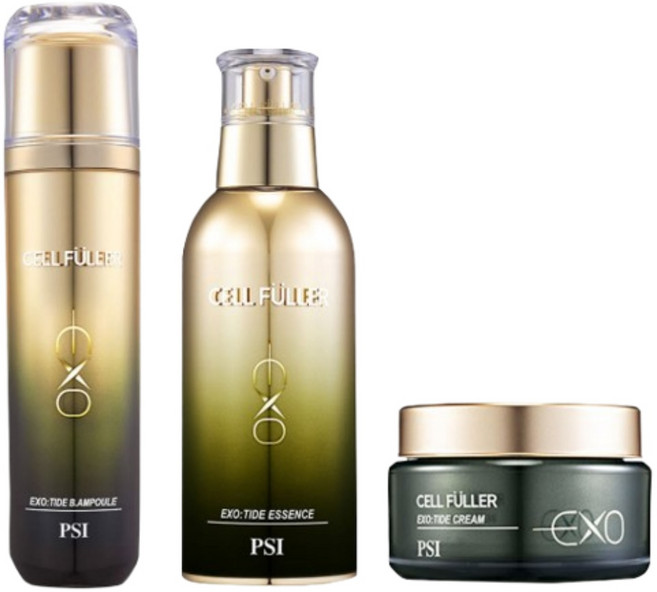 파이온텍 파이진 PSI 셀퓰러 엑소타이드 3종세트 부스터100ml 에센스100ml 크림50ml, 1개