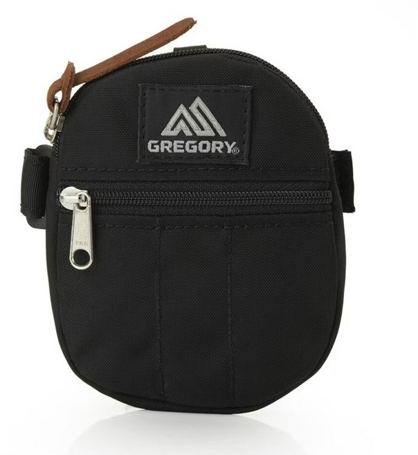 GREGORY 戶外健行斜背包/腰包, 黑色