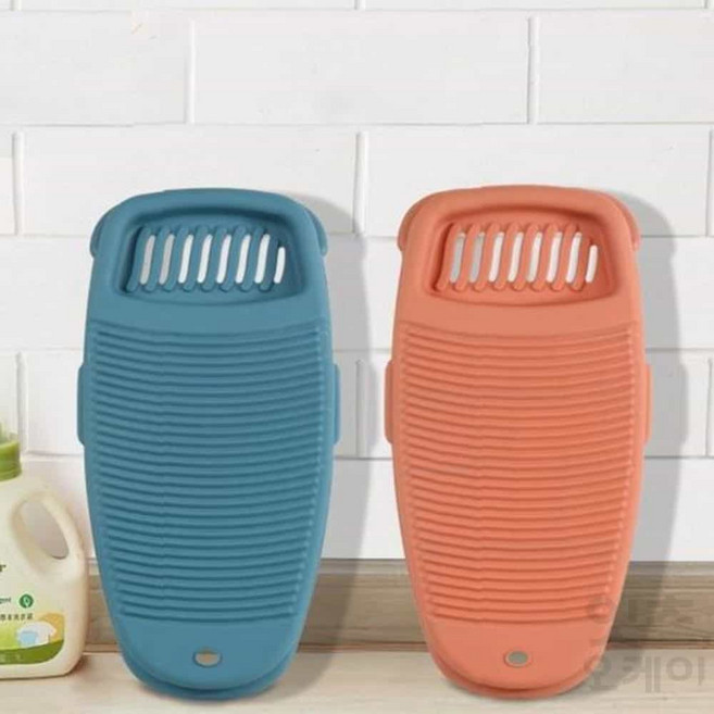 2ndok 세면대 빨래판 세면대빨래판, 블루