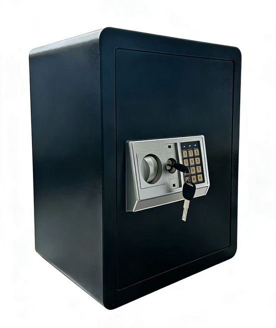 소우디 숫자 키패드 대형 금고 스마트 가정용 금고, 블랙