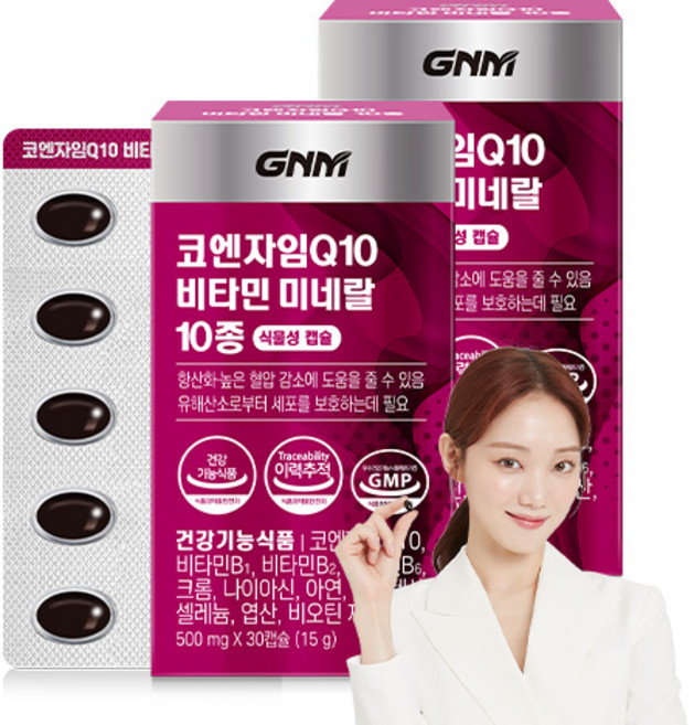 GNM자연의품격 코큐텐11 코엔자임Q10 11, 30정, 2개