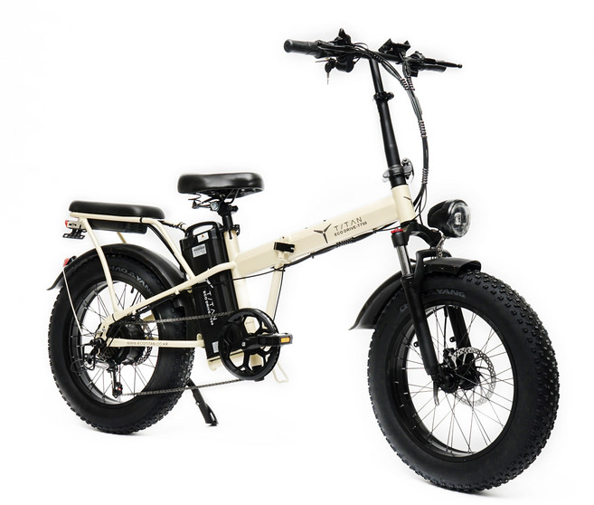 타이탄750 전기자전거 48v 13ah 500와트 전기팻바이크 분리형 배터리 접이식자전거 자전거도로주행가능, 21AH, 사하라