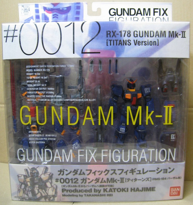 GUNDAM FIX FIGURATION # 0012 건담 마크 II 티탄즈 Ver, 1개