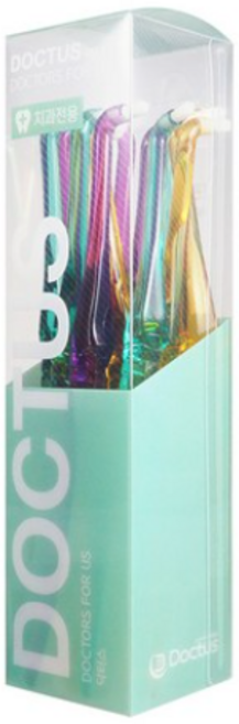 닥터스 일반모 돔형 교정 첨단 어금니칫솔 랜덤발송, 1개입, 12개