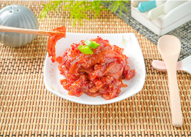 정우네콩잎 오징어젓갈500g, 500g, 1개